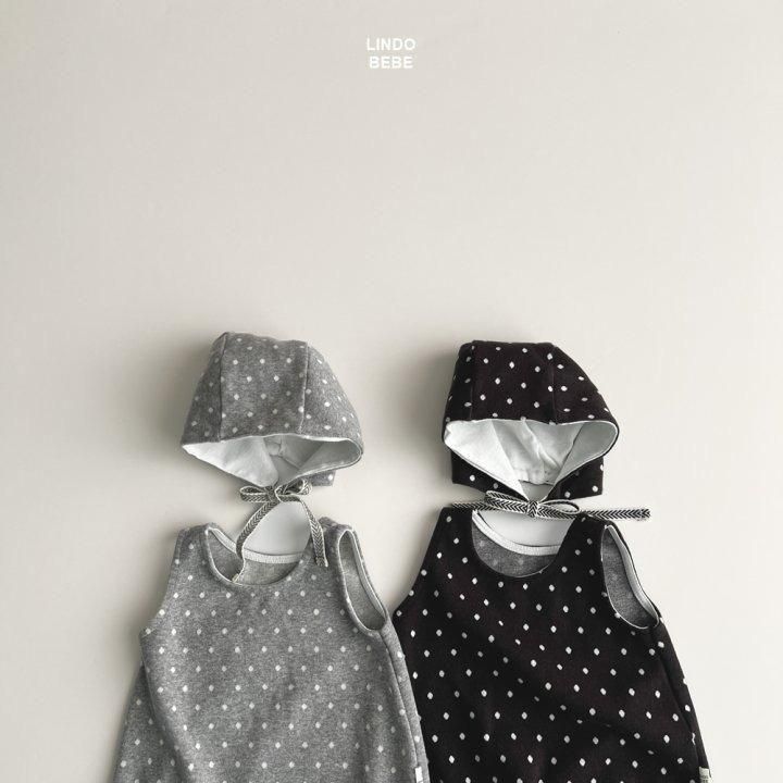 小公女のボンネ　ネイビー 2025aw1【Lindo】2：(free)ドットボンネット /*H08 - kiitos