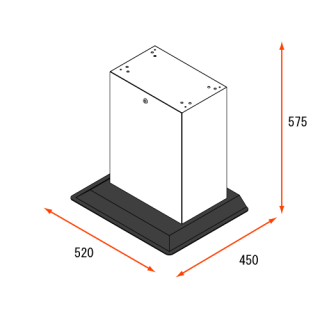 FSC-156T専用架台 - 券売機と両替機の通販|BOSTEC FSC-156T専用架台 - 券売機と両替機の通販|BOSTEC