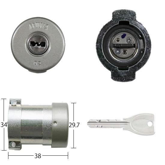 PRPGF・CY 2個同一SF｜シリンダー