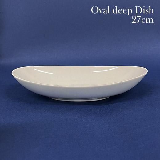 ウツワトエツケwebショップ オーバル深皿 27cm ※クロネコゆう
