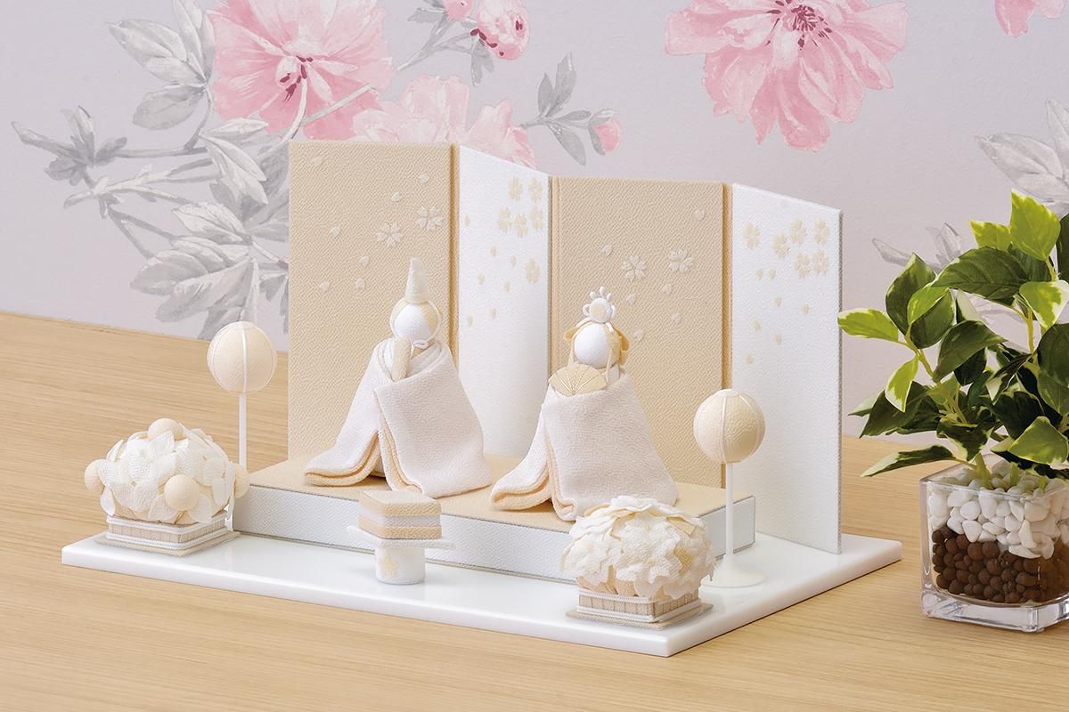 夢み屋 | 白粋 桜舞う お雛様 - 福田屋人形店のネットストア 夢み屋 | 白粋 桜舞う お雛様 - 福田屋人形店のネットストア