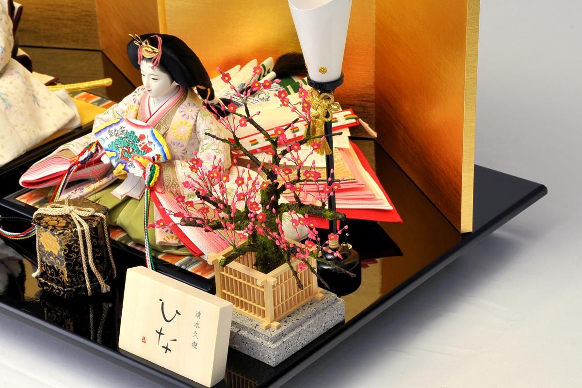 有職びな縫取りちりめん親王飾りセット | 2025年版 - 福田屋人形 有職びな縫取りちりめん親王飾りセット | 2025年版 - 福田屋人形