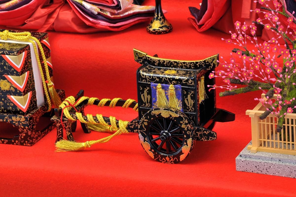 衣裳着付毛せん三段飾り | 小出松寿作 - 福田屋人形店のネットストア