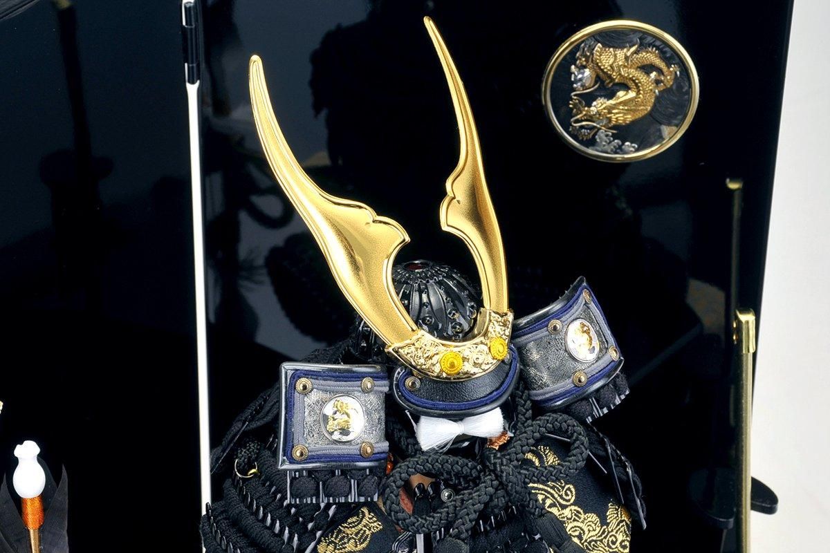 皇宸作 2号漆黒鎧飾り | 織田信長 - 福田屋人形店のネットストア