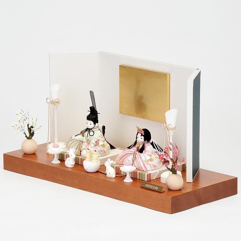 老舗人形専門店 千代の業 雛人形 ガラスケース付き ひな人形（雛人形