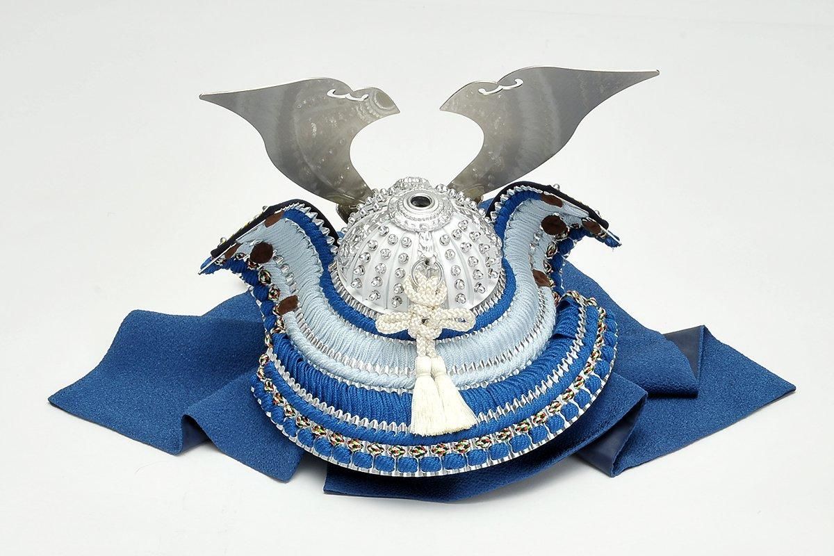 平安翠鳳作 8号兜 | 青水色縅収納飾り - 福田屋人形店のネットストア 平安翠鳳作 8号兜 | 青水色縅収納飾り - 福田屋人形店のネットストア