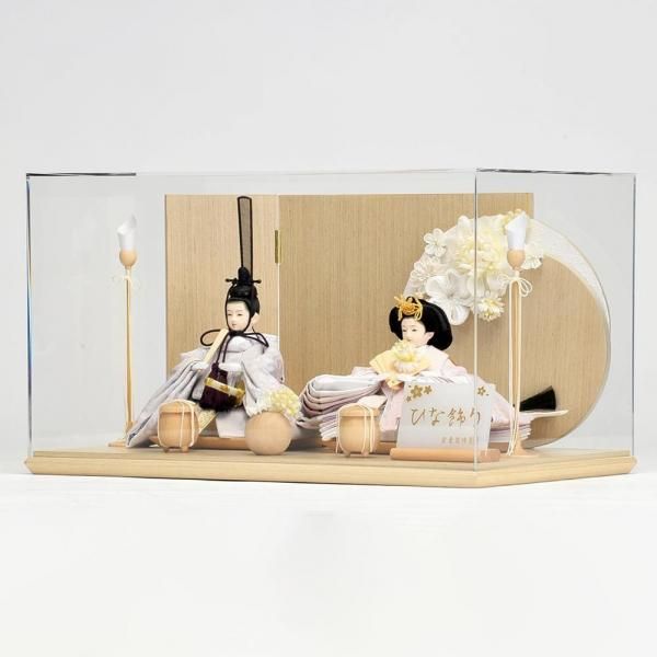 雛人形Ｂセット ミニ雛人形セットB お雛様 ひな祭り 桃の節句 初節句 陶器製 可愛い