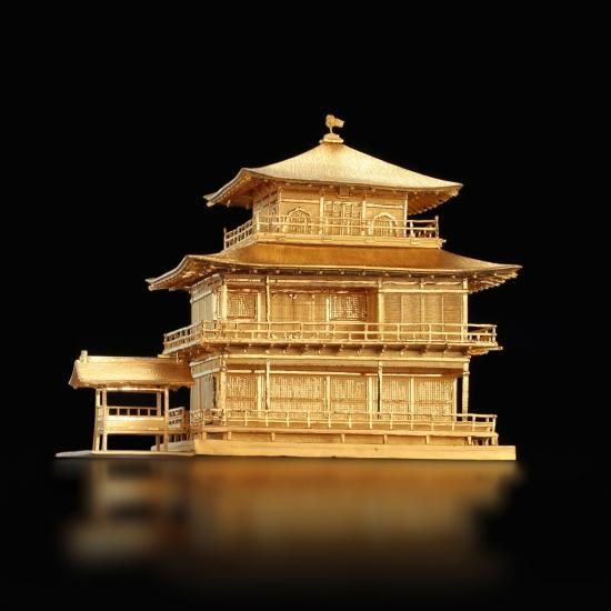 純金製 金閣寺 純金製 金閣寺