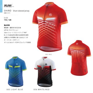 {30OFF}<br>Bicycle Line<br>Short-sleeve jersey<br>SHIRO<br>åȾµ㡼

