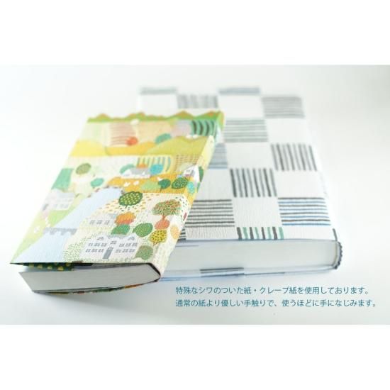 PELP!ブックカバー ことり（緑） - Repepa（リペパ） 紙と暮らす
