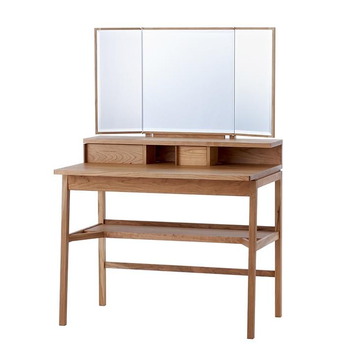お客様組立品】折り畳みドレッサーデスク幅24FDR-0006