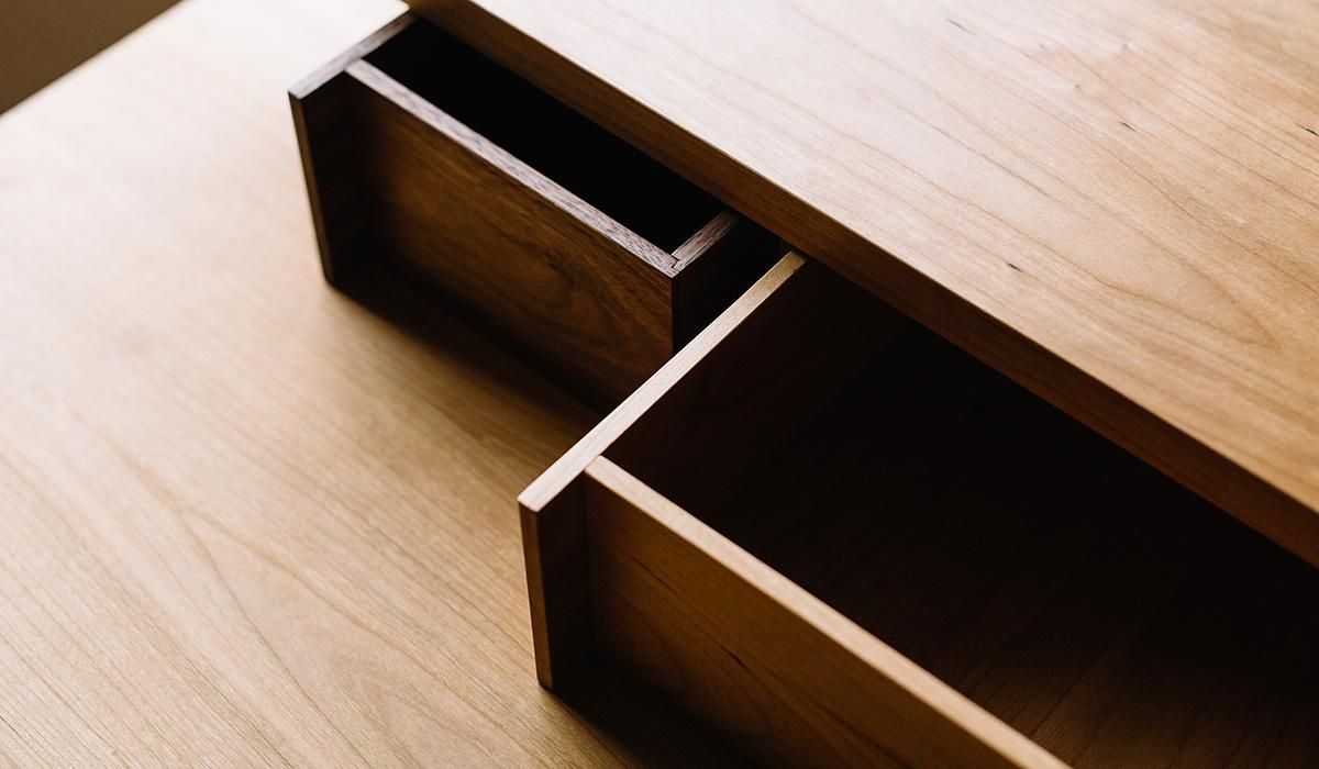 ROSELLE ドレッサースタンド ミラーなし - TATENO WOOD ART