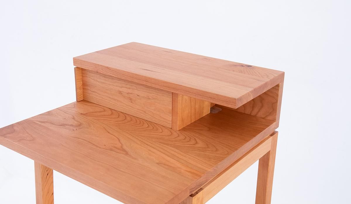 鏡台(鏡なし) ROSELLE ドレッサースタンド ミラーなし - TATENO WOOD ART