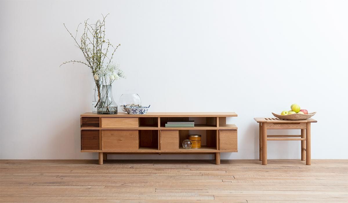 ROSELLE ローボード - TATENO WOOD ART online store |【家具通販