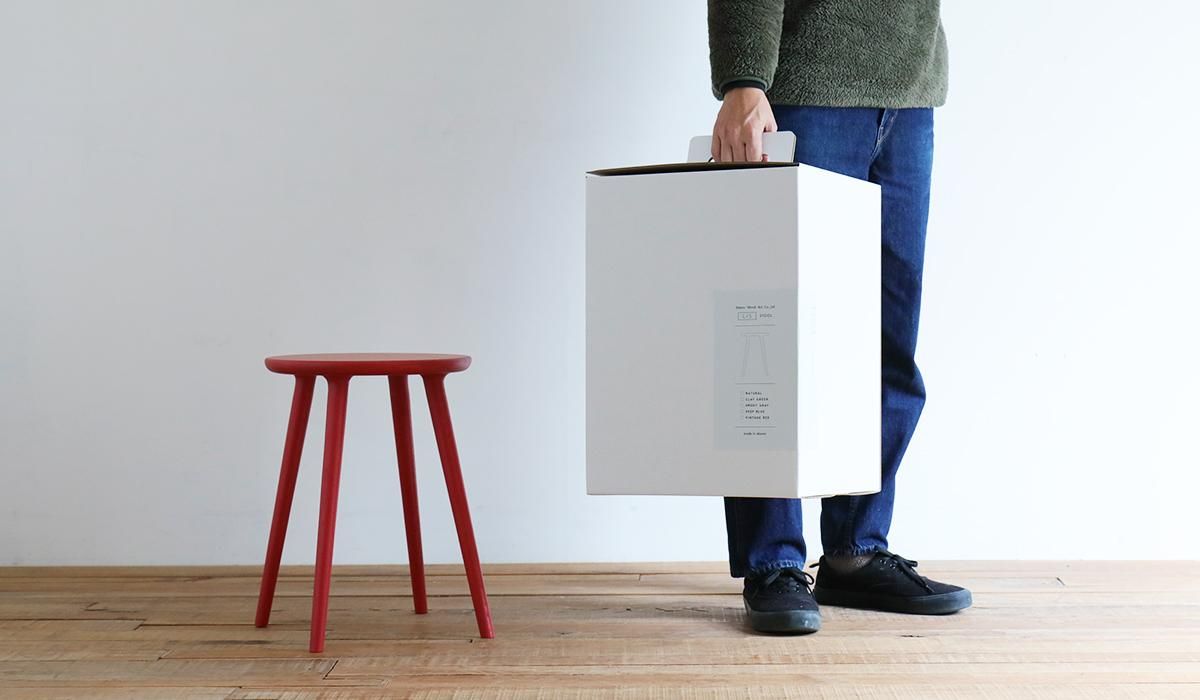 L/S スツール【カラー】 - TATENO WOOD ART online store