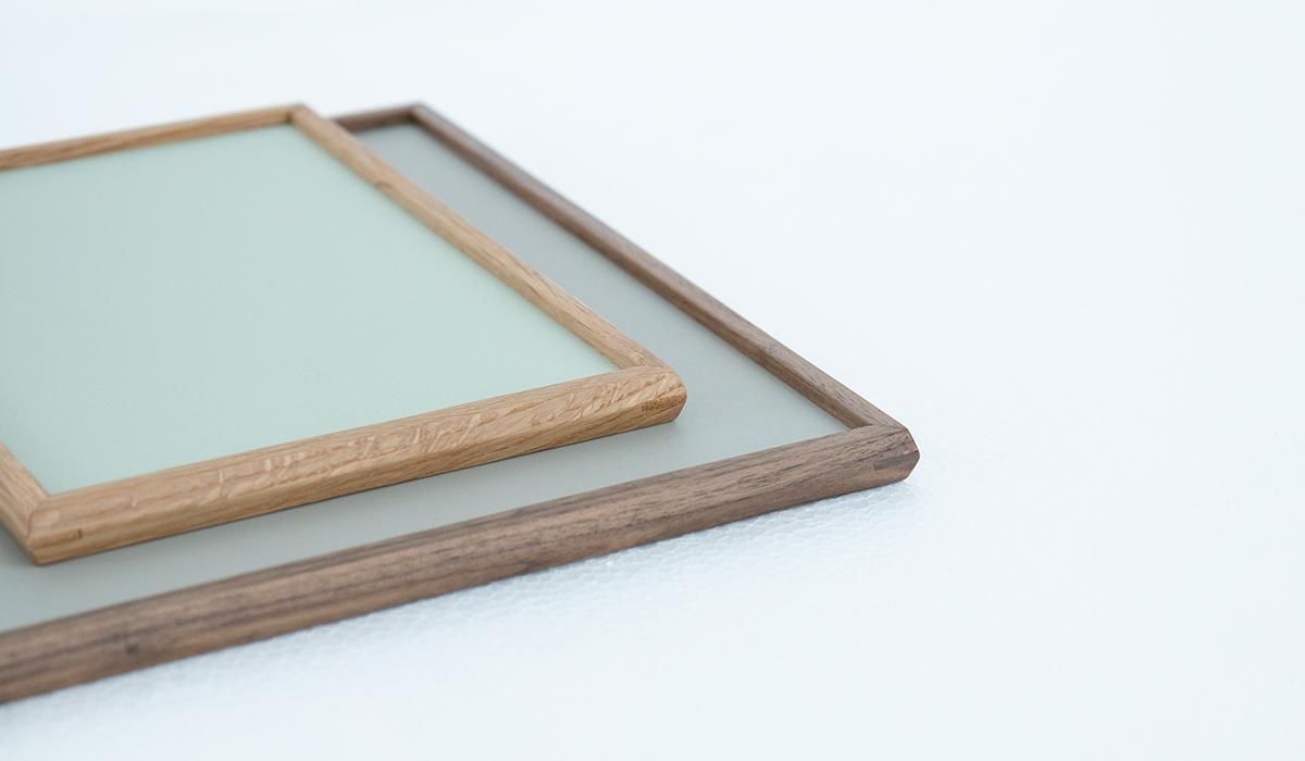 No.415マーブルウッドのトレー リバーシブルトレイ M - TATENO WOOD ART online store |【家具通販