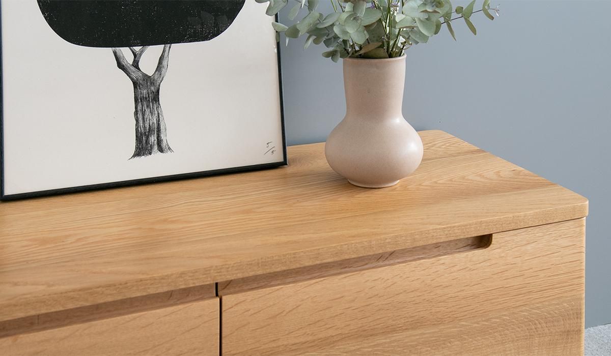 【美品】 高級テレビボード ナチュラル色 240㎝ テレビボード ナチュラル・ホワイトオーク色系 | 【公式】大塚家具