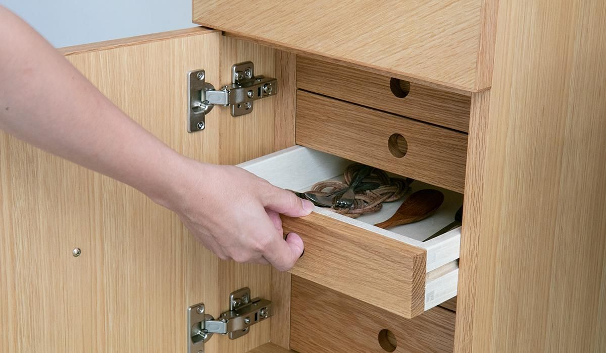 ANEMONE トールキャビネット H1600 - TATENO WOOD ART online store