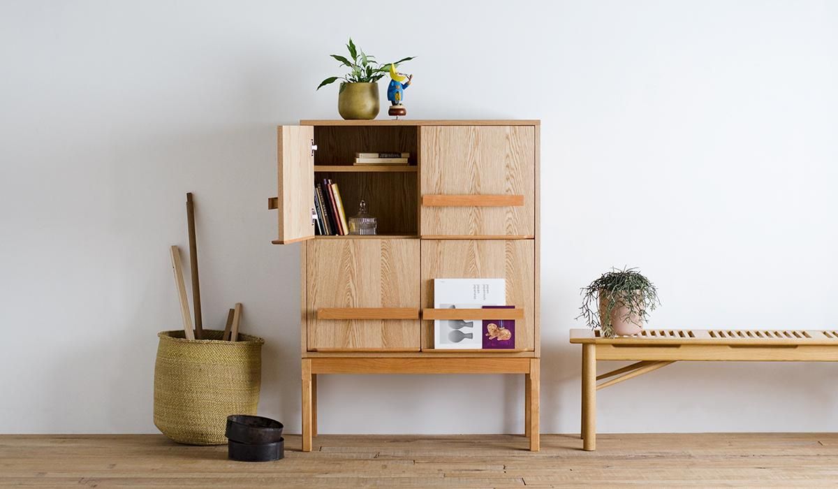 HIMAWARI リビングキャビネット - TATENO WOOD ART online store HIMAWARI リビングキャビネット - TATENO WOOD ART online store