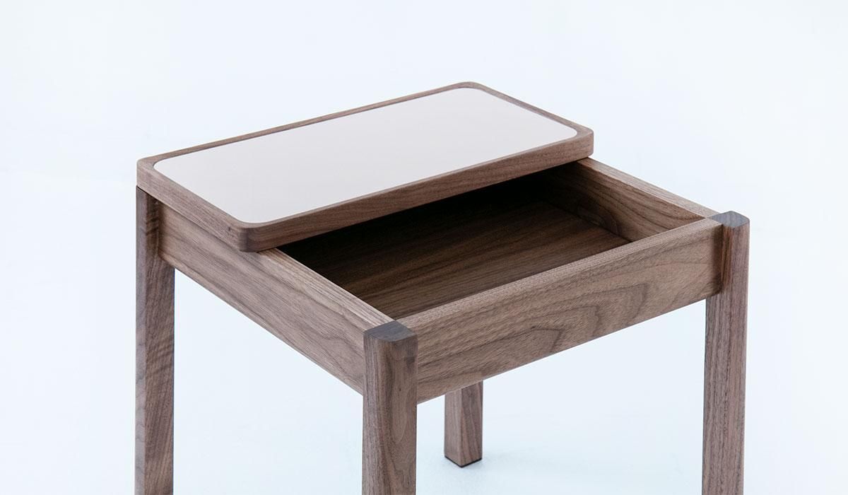 はたらく サイドテーブル【 シングル 】 - TATENO WOOD ART online