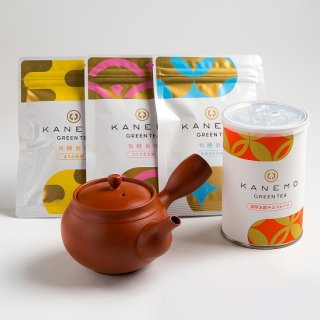 有機栽培茶（こくうま玉露・まろみ煎茶・まぼろしの白茶）<br>濃厚玉露チョコレート、急須セット