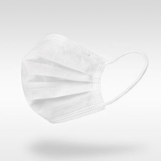 [クーポン対象商品] 耳にやさしい　三層不織布マスク（50枚入り/1箱×20箱）