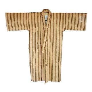 琉球絣ハーフ稽古着 ハーフ衣裳/稽古着】ネイビー×ベージュ紅型 | つは琉球店