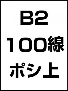 B2・100線・ポシ・膜面上の商品画像