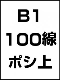 B1・100線・ポシ・膜面上の商品画像
