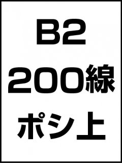 B2・200線・ポシ・膜面上の商品画像