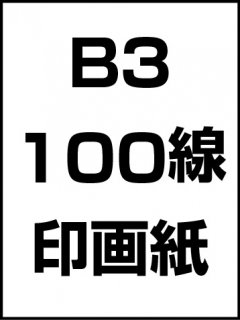 B3・100線・印画紙の商品画像