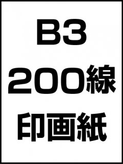B3・200線・印画紙の商品画像
