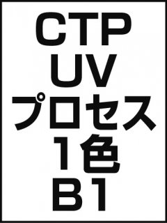 CTP・UV・プロセス・1色・B1の商品画像