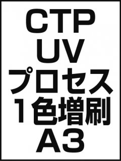 CTP・UV・プロセス・1色増刷・A3の商品画像