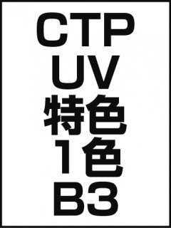 CTP・UV・特色・1色・B3の商品画像