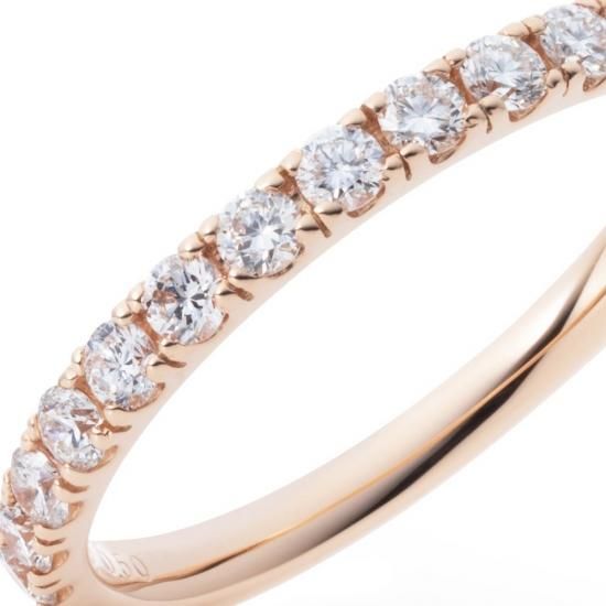 専用JQ183☆高級ESTEELEダイヤモンド0.56ctエタニティリング JQ183