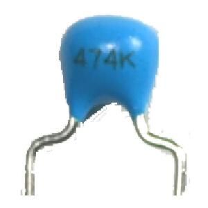 積層セラミックコンデンサ 0.47uF/50V 474K 5mm - 宮崎電子パーツ