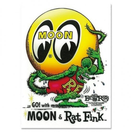 ࡼ󥢥MOONEYES MOON Rat Fink x MOON ܡ ƥå [DM232]
