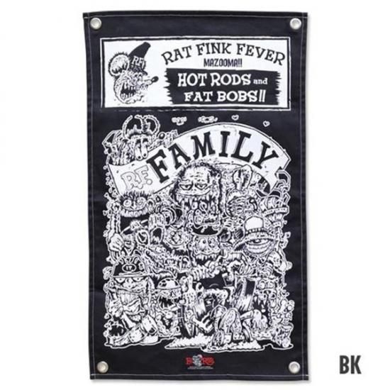 åȥե Rat Fink  Banner (RAF509BKBlack)  Х ꥫ󻨲 ꥫ Ứ 졼