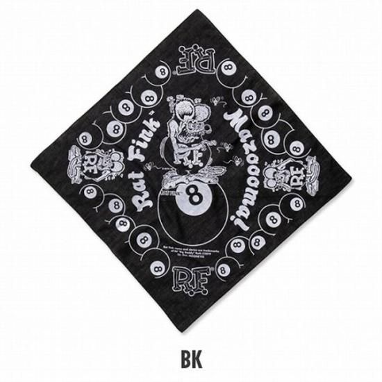 åȥե Rat Fink Х8Ball BANDANNA (BK)  Х ꥫ󻨲 ꥫ Ứ 졼