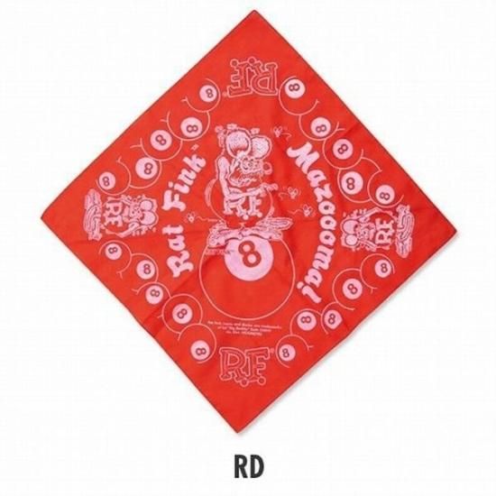 åȥե Rat Fink Х8Ball BANDANNA (RD)  Х ꥫ󻨲 ꥫ Ứ 졼