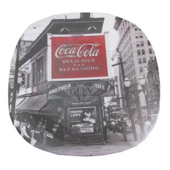 Υߥץ졼ȡSFOX COCA COLA MELAMINE PLATE NOIR ꥫߡ黨 ꥫ󻨲