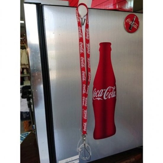  COKE Coca-Cola LANYARD with BOTTLE HOLDER (CC-LYH1)黨 ꥫ󻨲