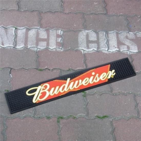 Хɥ磻 Budweiser СޥåȡBar Mat ꥫ󻨲 ꥫ  졼 Сʡꥫ 