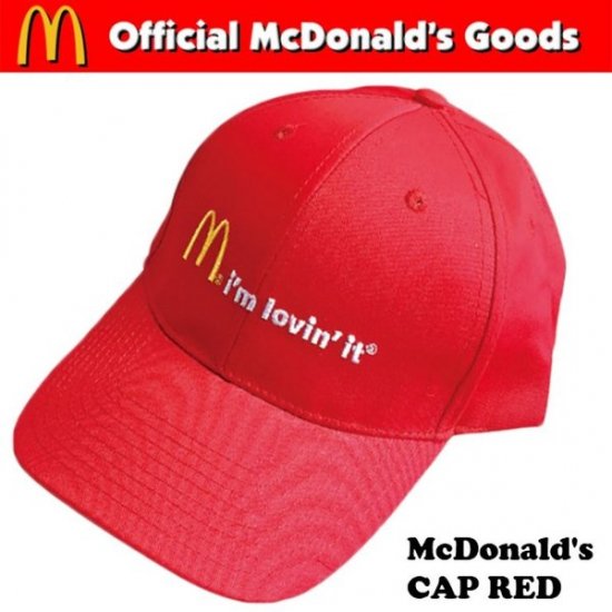 ޥɥʥ McDonald's CAP REDۡڥޥɥʥ åסۥϥСꥫߡỨꥫ󻨲
