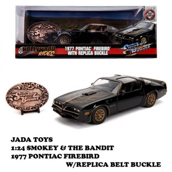 ȥ󥶥7000 ߥ˥ 1:24 SMOKEY & THE BANDIT 1977 PONTIAC FIREBIRD W/REPLICA BELT BUCKLE ǥ륫㥹