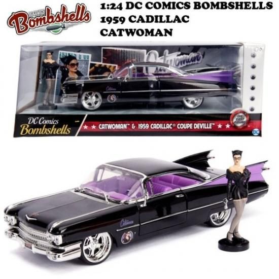 1:24 DC COMICS BOMBSHELLS 1959 CADILLAC & CATWOMAN ߥ˥ǥ륫㥹