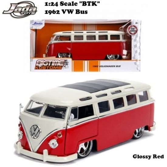 ߥ˥JADATOYS 1/24 BTK 1962 VW BUS ʥåɡ˥ǥ륫㥹