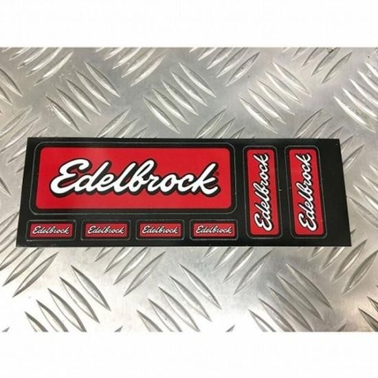 졼󥰥ƥåimport Racing Sticker edelbrock
