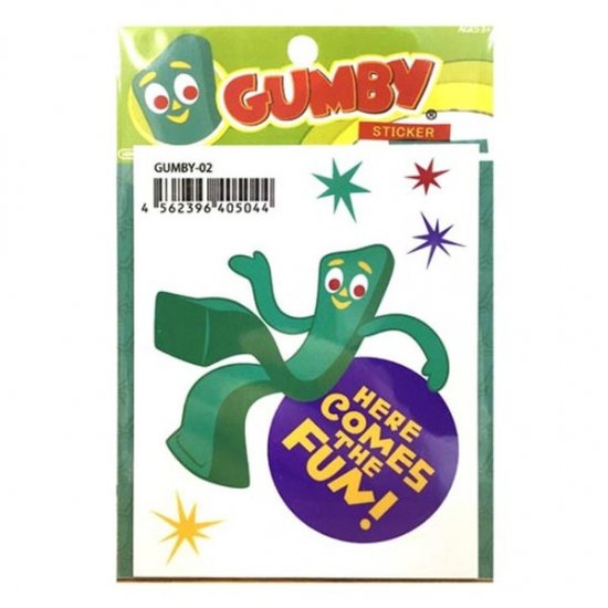 ӡGUMBY Sticker (GUMBY-02)ƥå  ǥ Х ꥫ󻨲 ꥫ